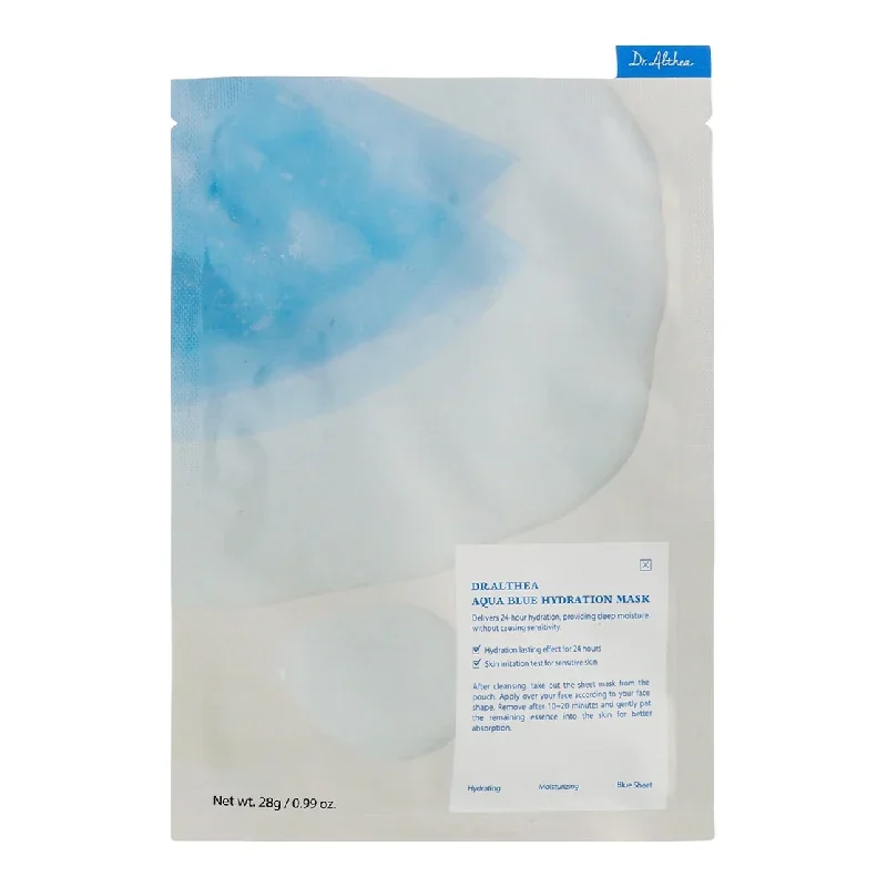 Masca de fata tip servetel Aqua Blue Hydration, 27 g, Dr. Althea