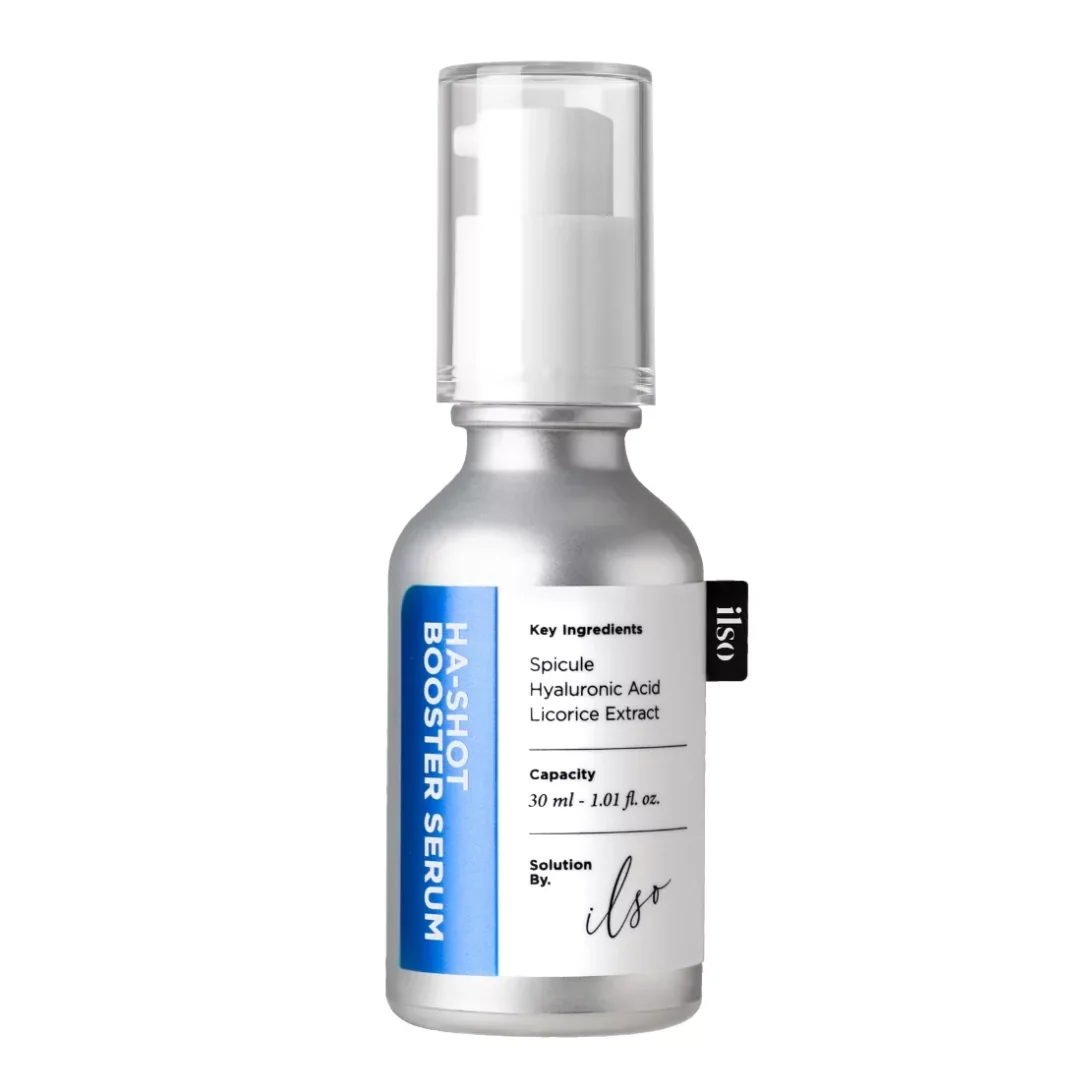 Ser exfoliant si hidratant pentru fata Ha-Shot Booster Serum, 30ml, Ilso