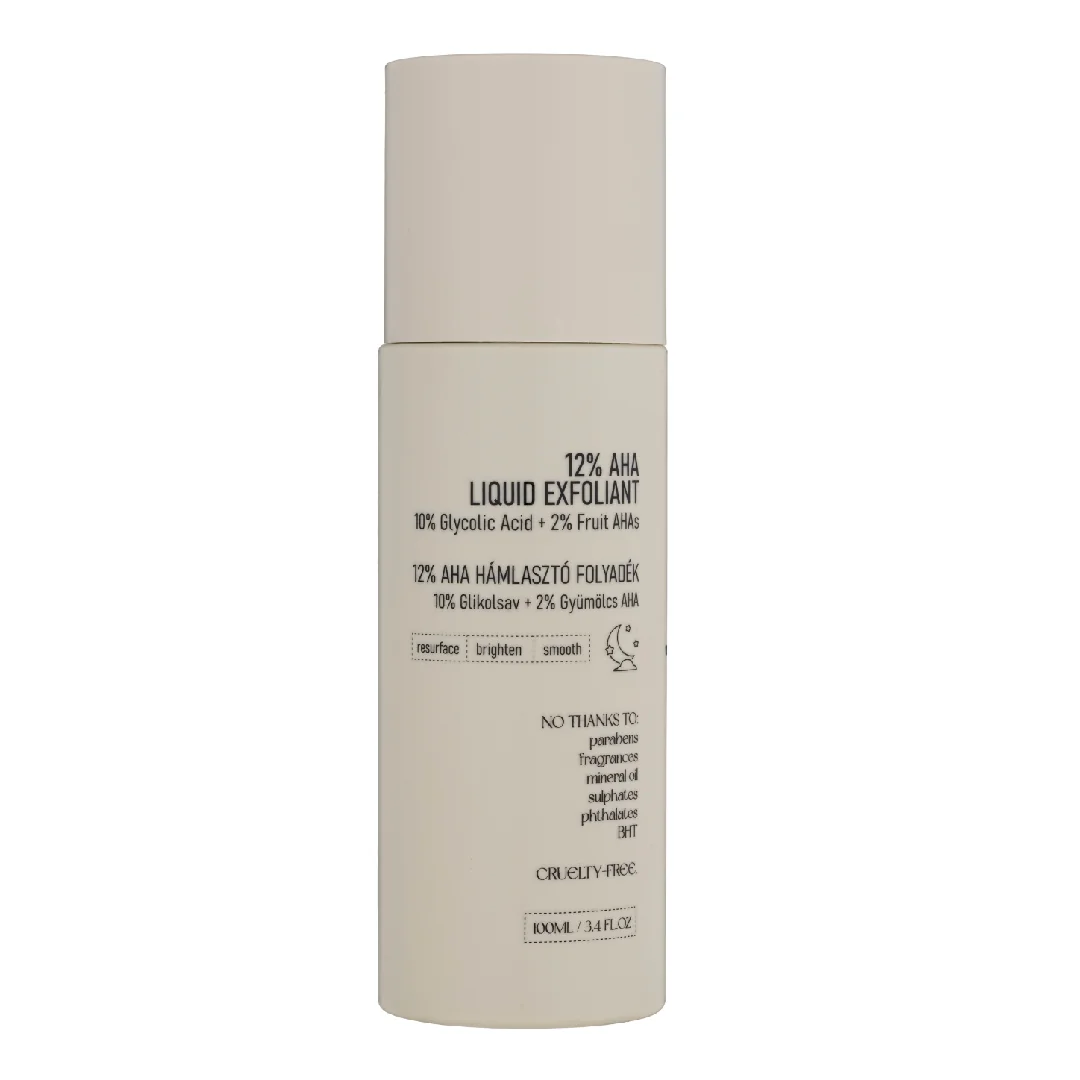 Ser exfoliant cu 12% AHA, 100 ml, Nerds