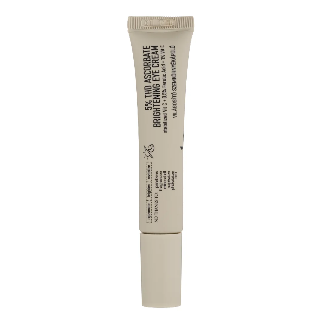 Crema iluminatoare pentru ochi cu 5% THD Ascorbate, 15 ml, Nerds