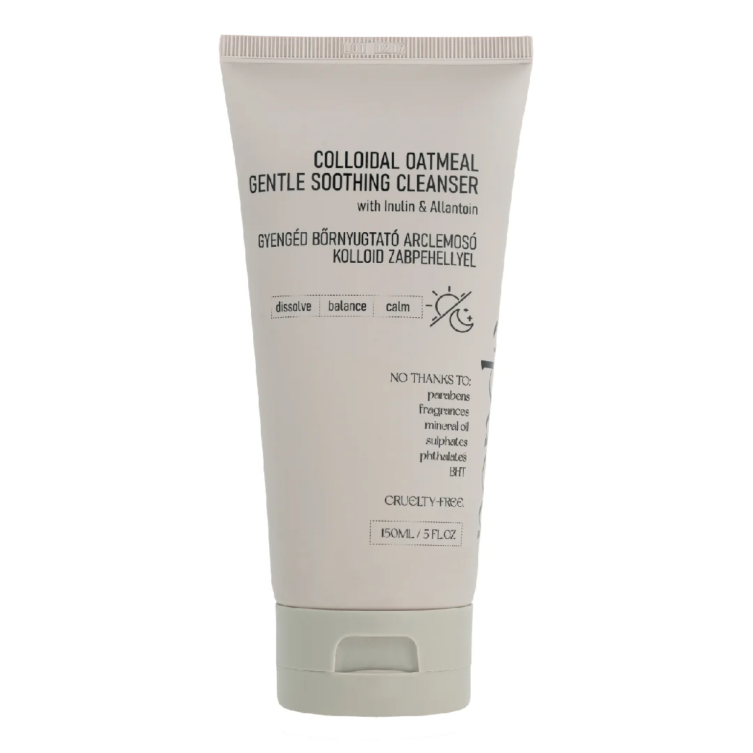 Cleanser facial cu ovaz coloidal, 150 ml, Nerds