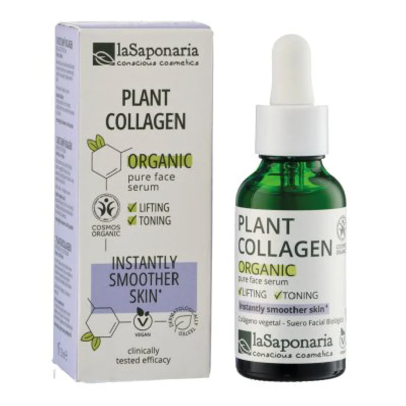 Activ pur cu colagen vegetal, 30 ml, La Saponaria
