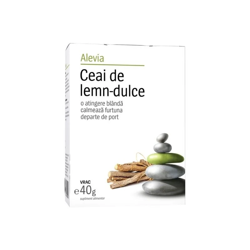 Ceai de lemn-dulce, 40 g, Alevia