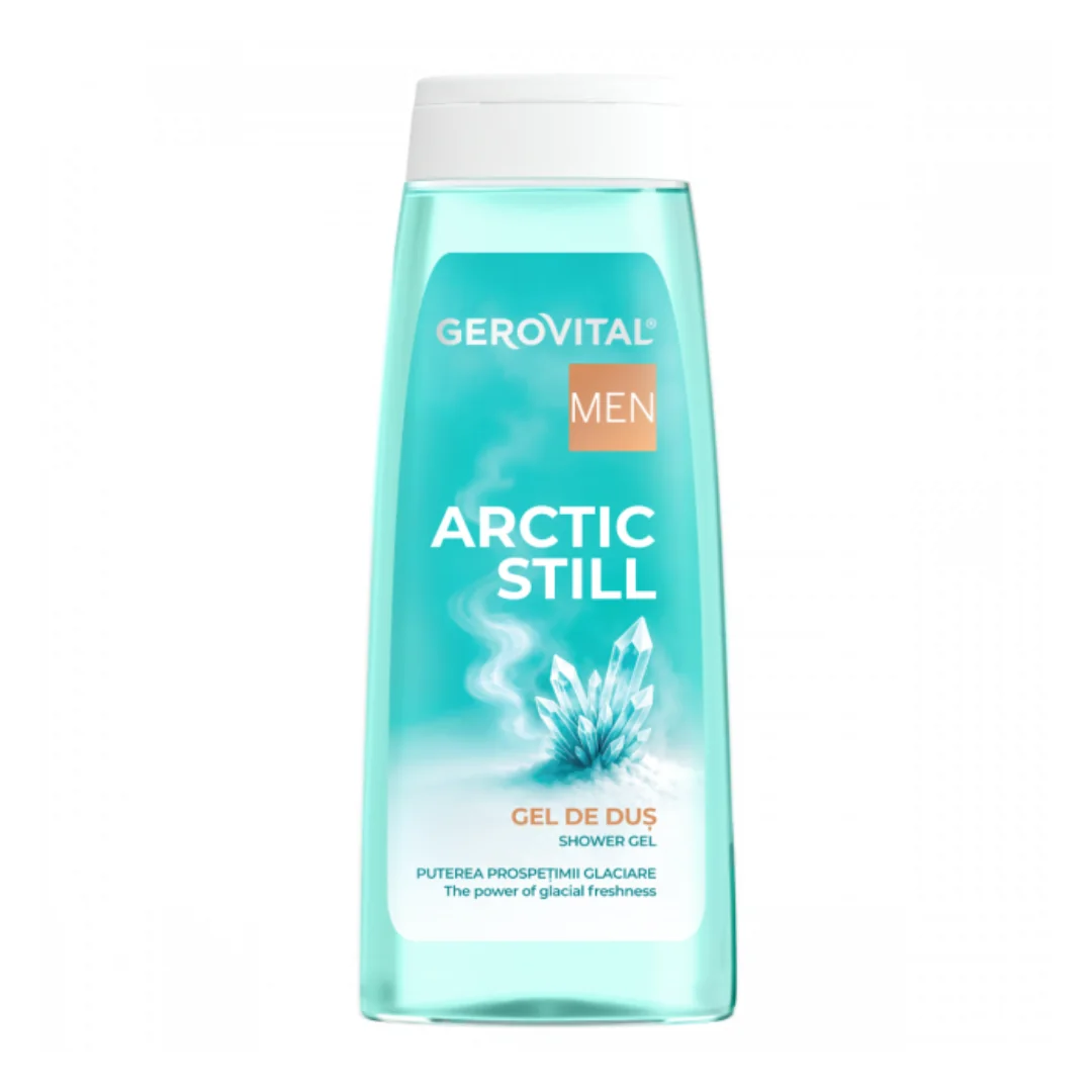 Gel de dus Arctic Still for Men, 400ml, Gerovital