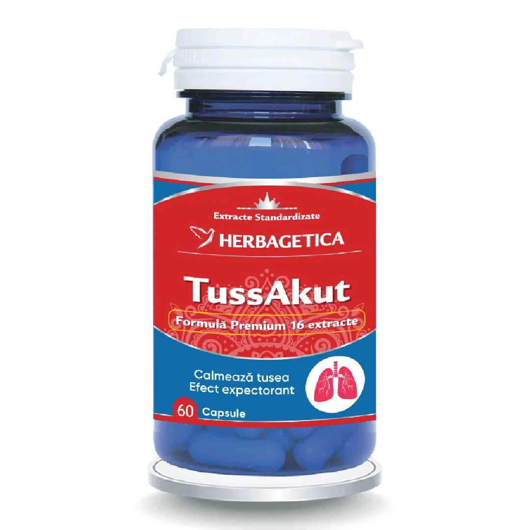 Tussakut, 60 capsule, Herbagetica