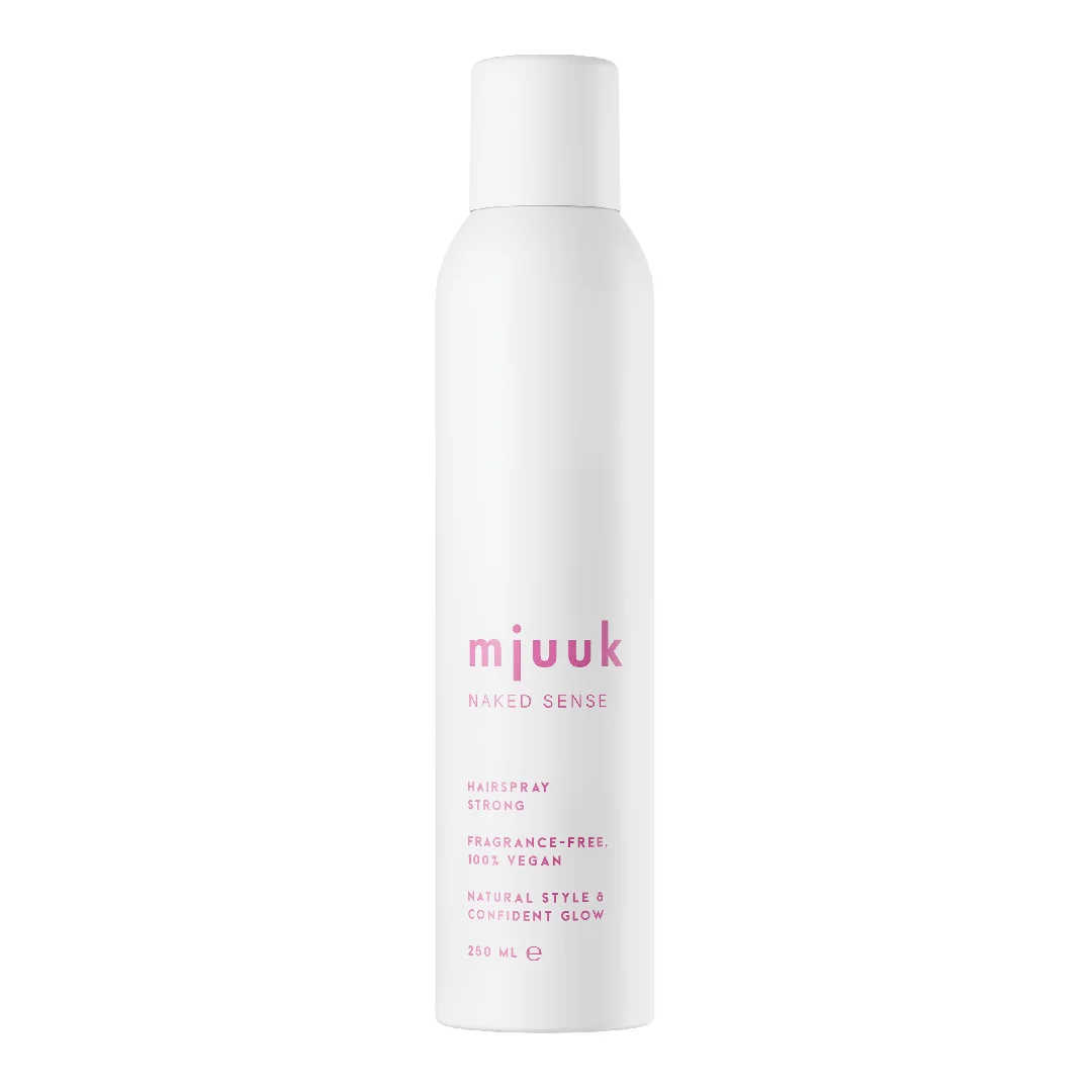 Hairspray cu fixare puternica fara parfum Naked Sense, 250 ml, Mjuuk