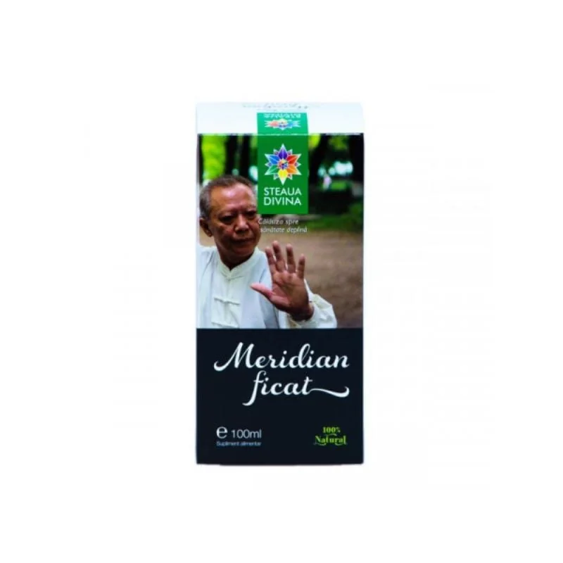 Tinctura Meridian Ficat, 100 Ml, Steaua Divina
