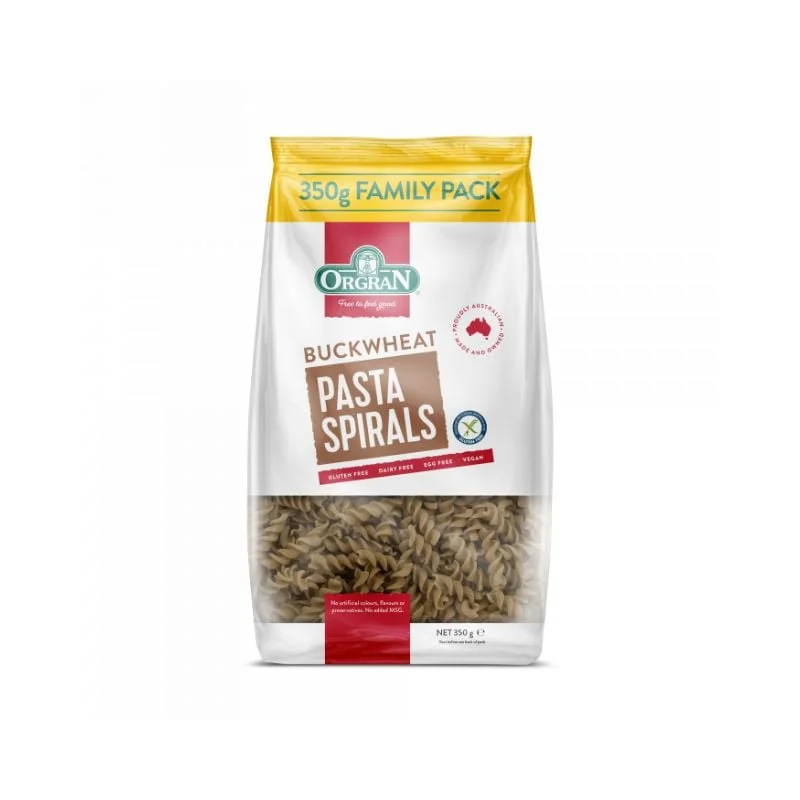 Paste Spirale Din Hrisca Fara Gluten, 350g Orgran