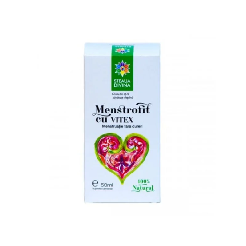 Tinctura Menstrofit Cu Vitex, 50 Ml, Steaua Divina