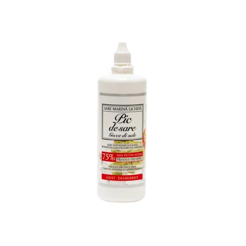 Sare De Mare Lichida Pic De Sare, 200 Ml, AQUASALIS