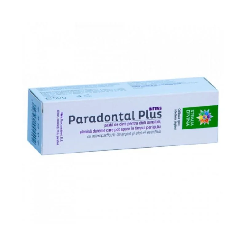 Pasta De Dinti Paradontal Plus Santoral, 40 Ml, Steaua Divina