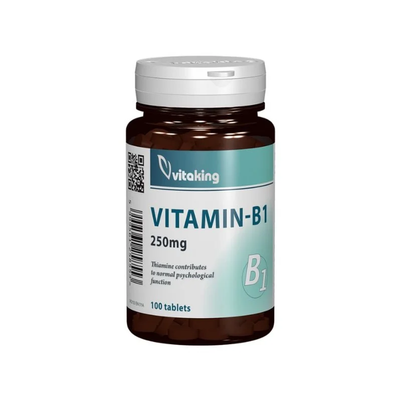 Vitamina B1 250 Mg, 100 Comprimate, Vitaking