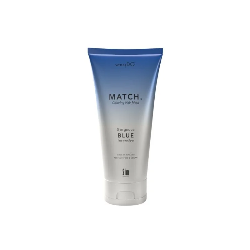 Masca Coloranta Tratament Cu Keraguard Gorgeous Blue Intensive, 200ml, SensiDo Match