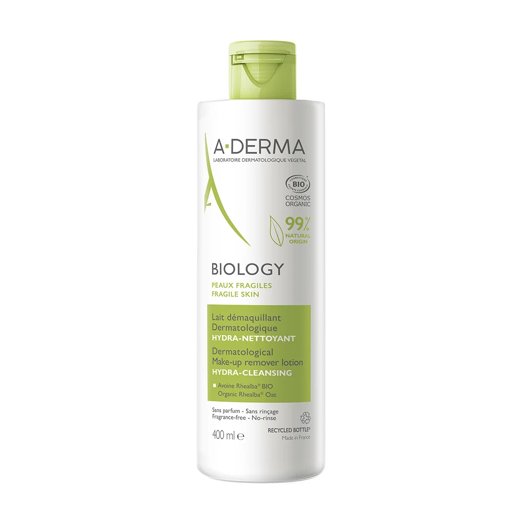 Lapte Demachiant Hidratant Biology, 400 ML, A-Derma
