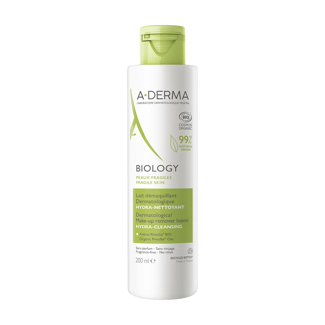 Lapte Demachiant Hidratant Biology, 200 Ml, A-Derma