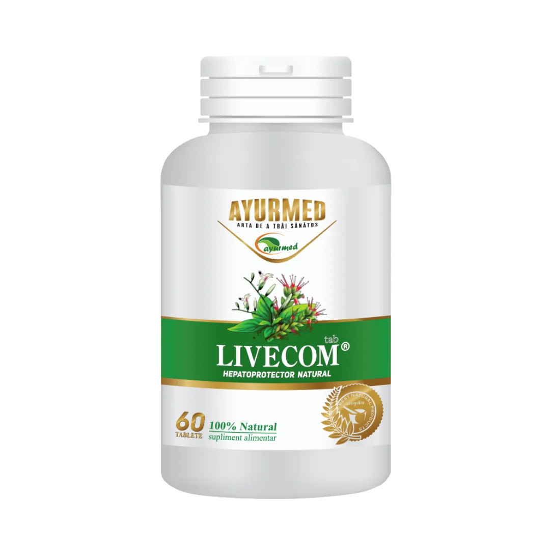Livecom, 60 Tablete, Ayurmed