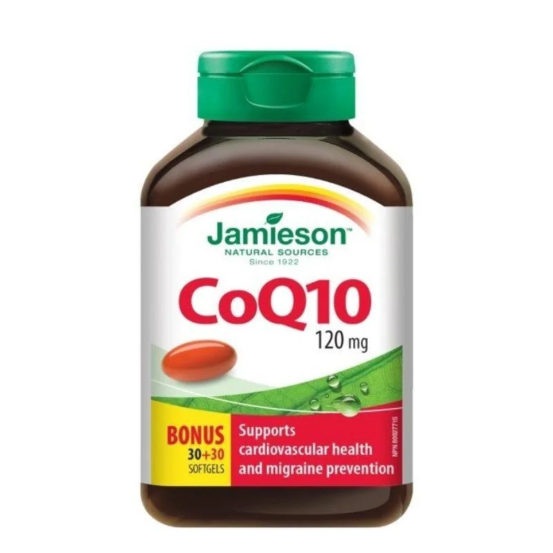 Coenzima Q10 120 Mg, 60 Capsule, Jamieson
