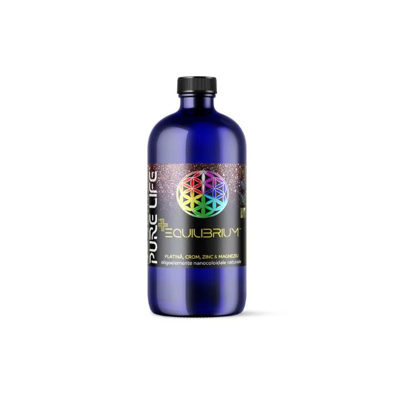 Solutie Nanocoloidala Equilibrum Mix Elixirium, 480 Ml, Pure Life