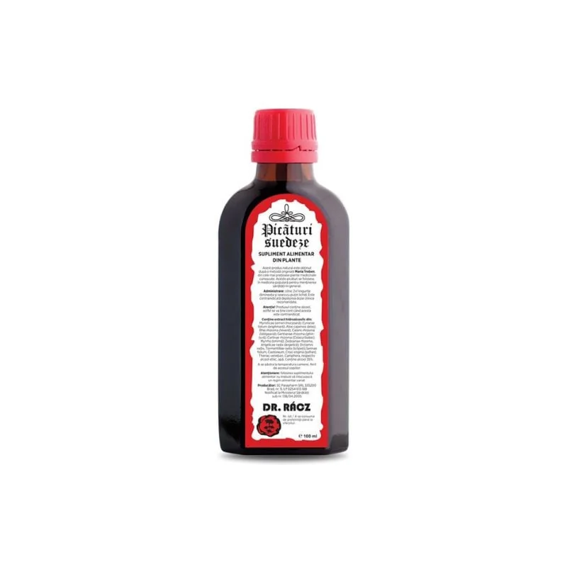 Parapharm Picaturi Suedeze Dr Racz, 100Ml