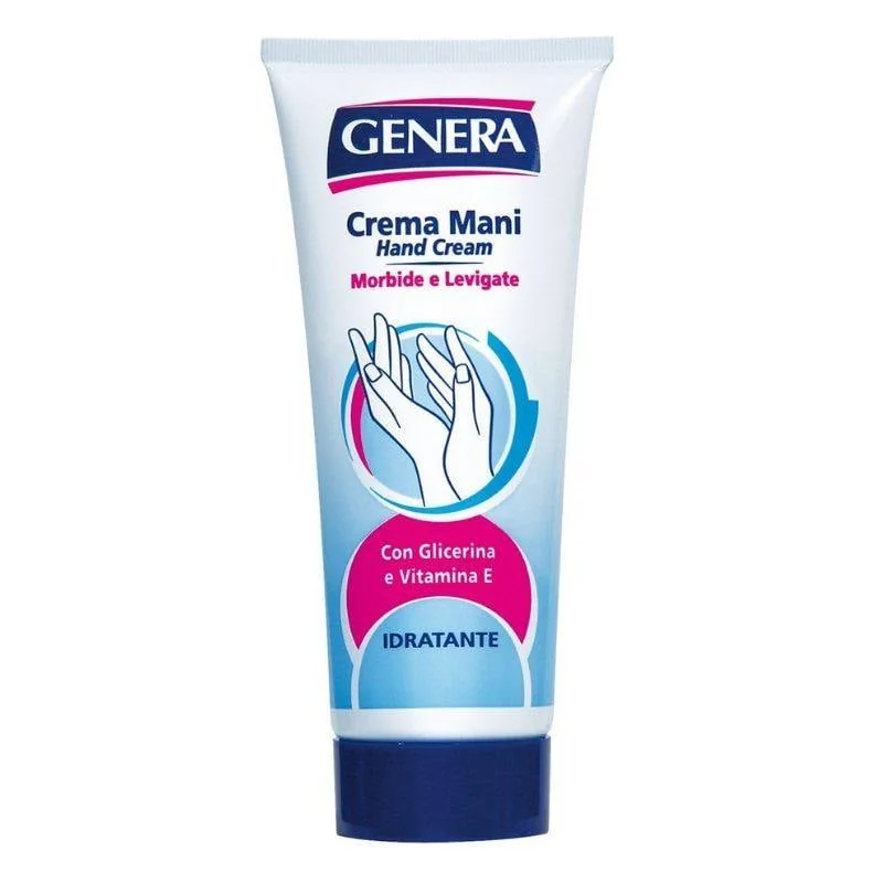Genera Crema De Mâini Cu Glicerina Si Vitamina E, 100 Ml