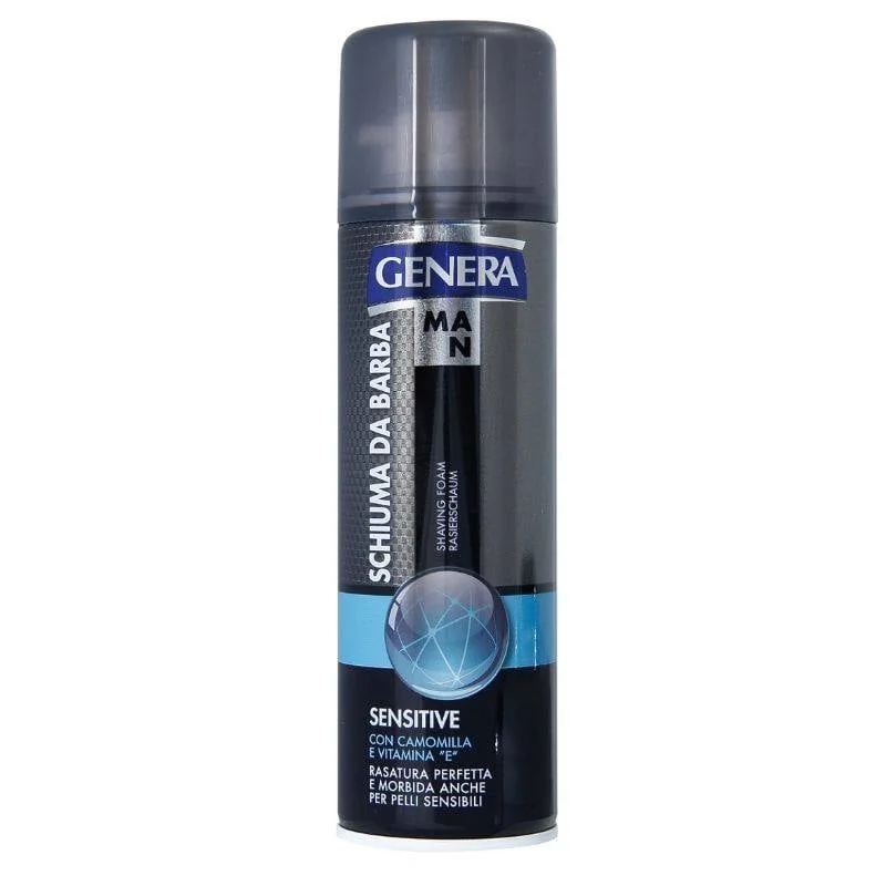 Spuma De Barbierit Cu Mușetel & Vitamina E, Men, 300 Ml, Genera