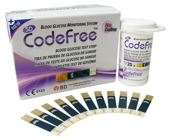 Teste De Glicemie, 50 Bucăți, Codefree