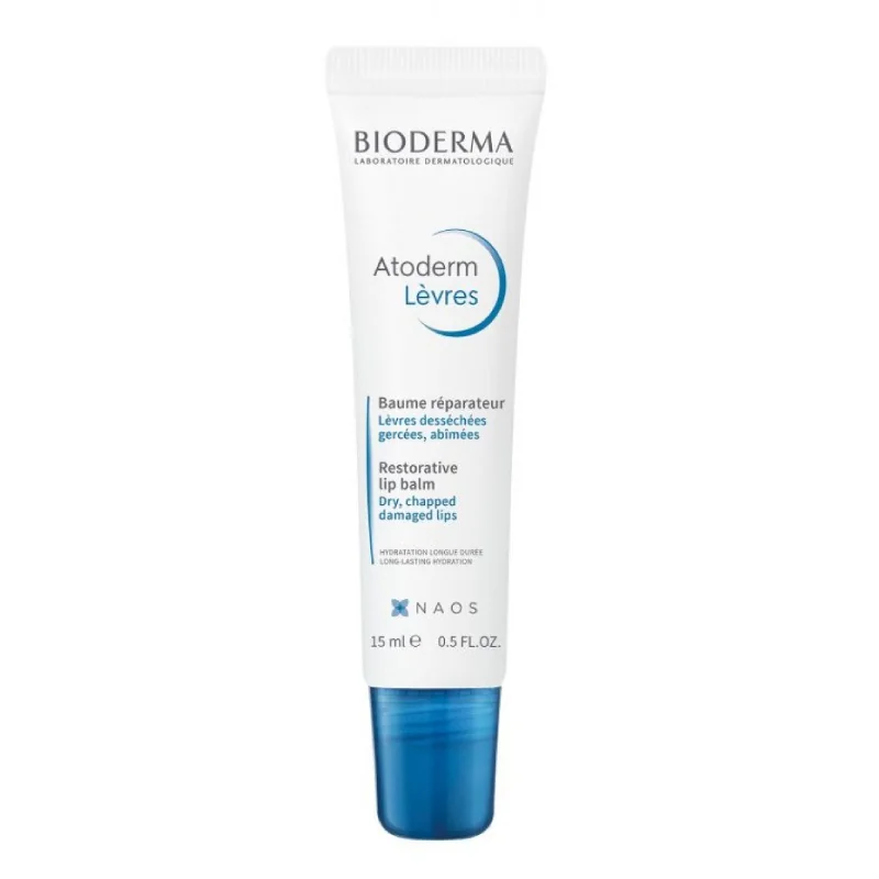 Balsam De Buze Atoderm, 15 Ml, Bioderma