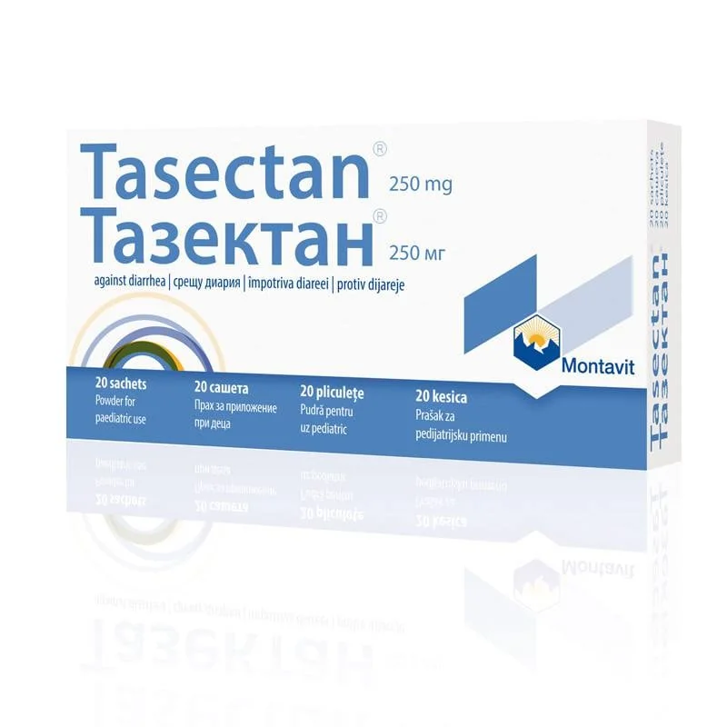 Tasectan Antidiareic Pentru Copii 250 Mg, 20 Plicuri