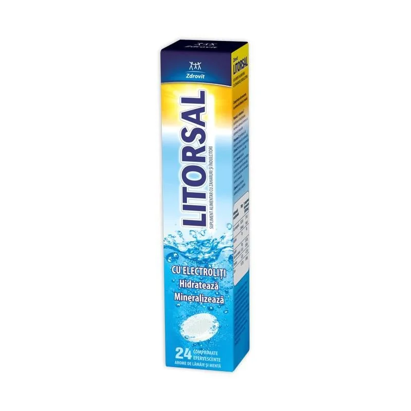 Litorsal, 24 Comprimante Efervescente, Hidratare