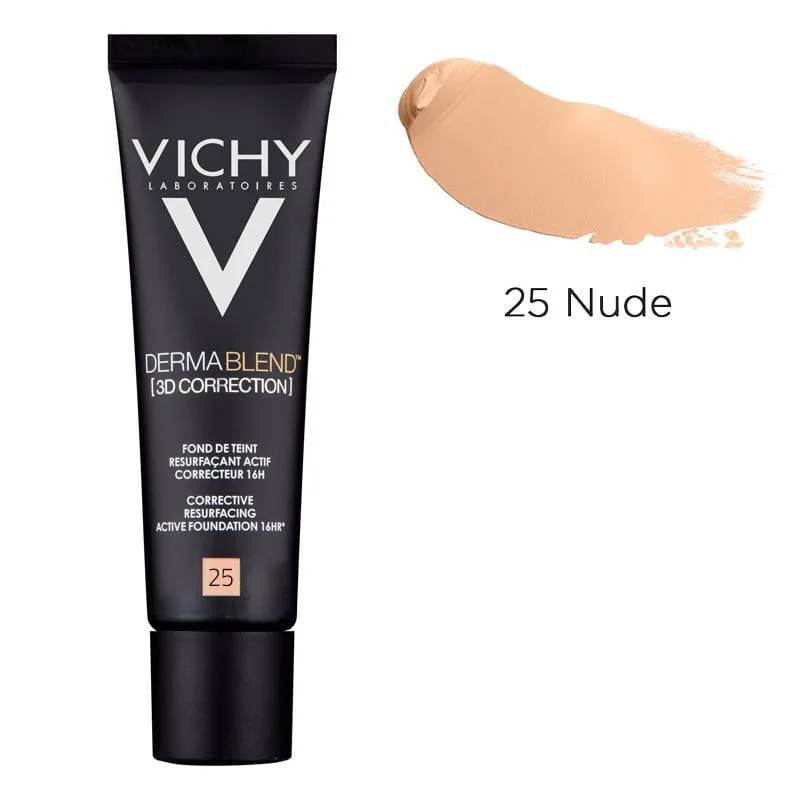 Fond De Ten Corector Nuanta 25, Dermablend 3D, 30 Ml, Vichy