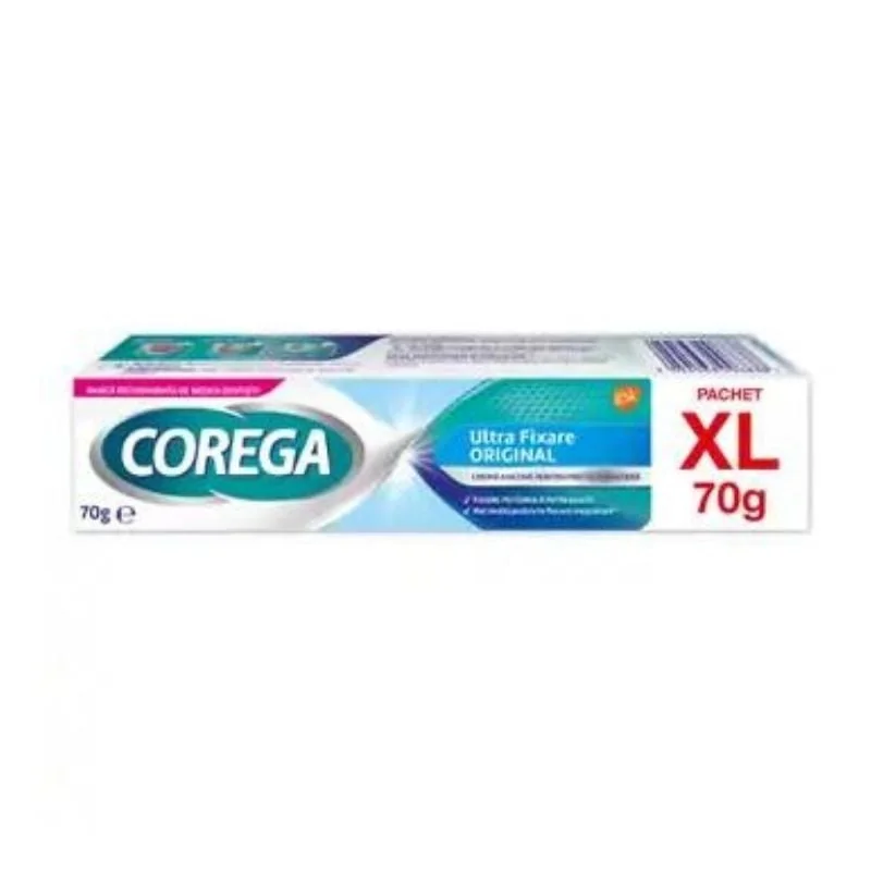 Crema Adezivă Pentru Proteza Dentară Original, 70 G, Corega