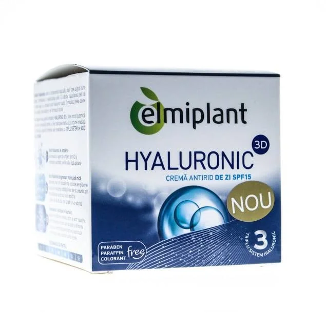 Elmiplant Crema Ten De Zi Cu Acid Hialuronic, 50 Ml