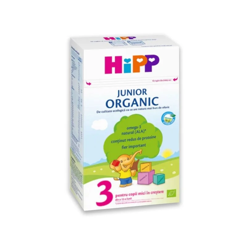 Formula Lapte Praf De Creștere 3, 1+ An, 500g, Hipp