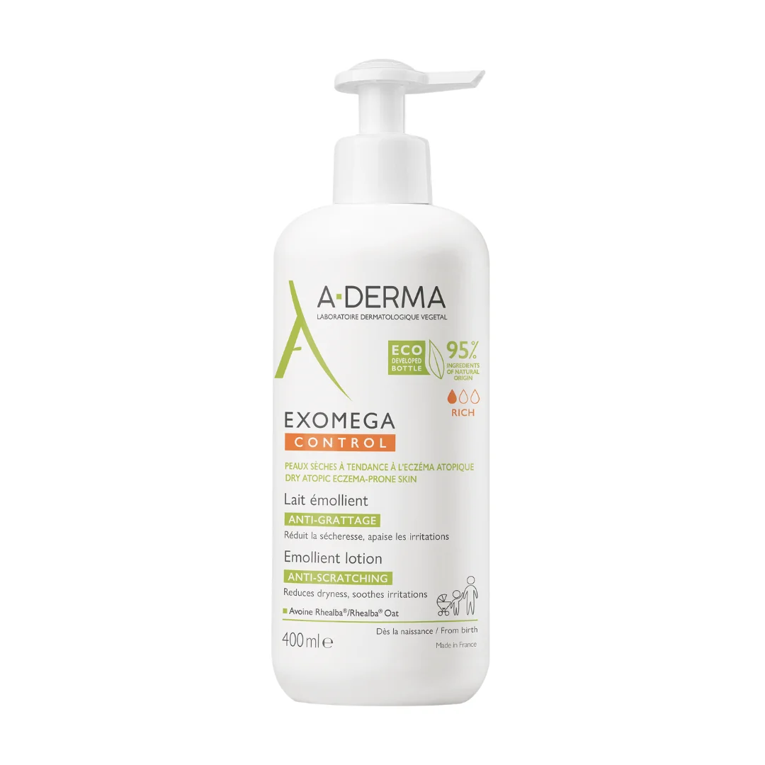Lapte Emolient Exomega Control, 400 Ml, A-Derma