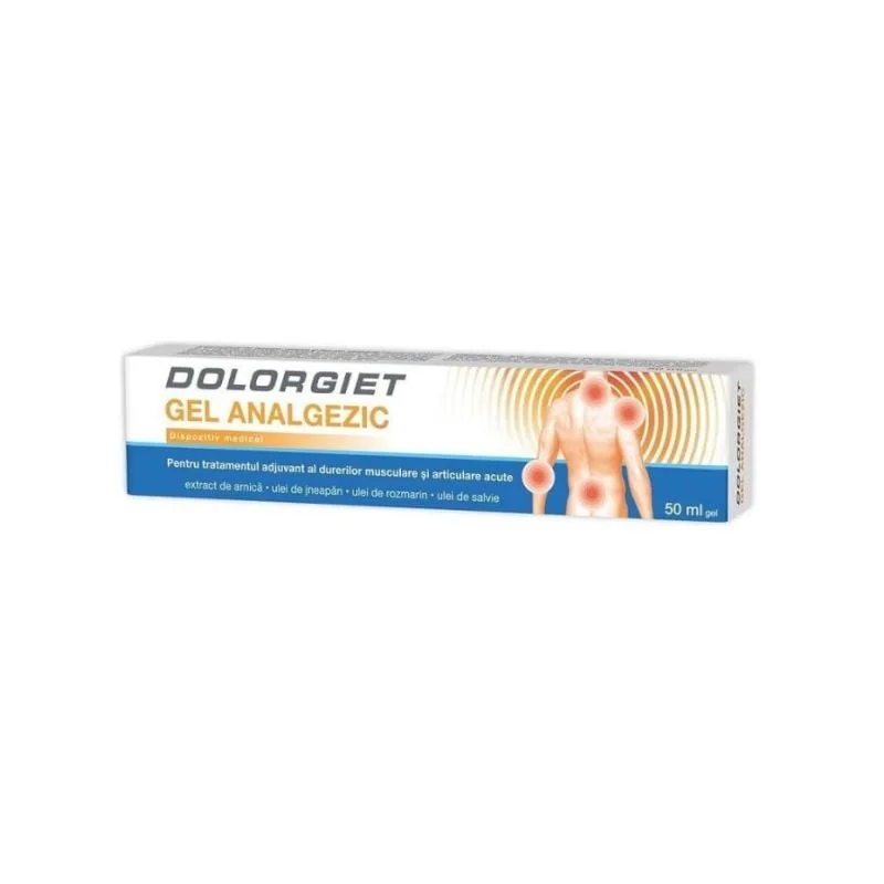 Gel Analgezic Dolorgiet, 50 Ml, Zdrovit
