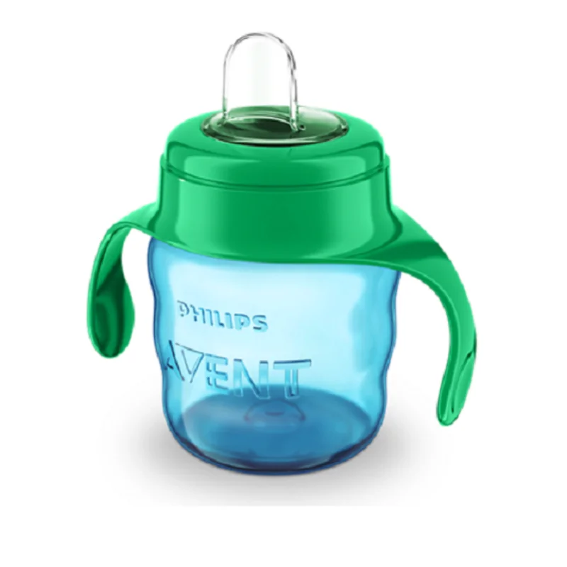 Avent Cană Cu Tetină Moale Și Mânere +6 Luni 200 Ml Băieți Scf551/05
