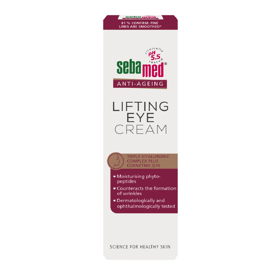 Crema Dermatologica Contur De Ochi Cu Q10, Anti-Ageing Lifting, 15 Ml, Sebamed