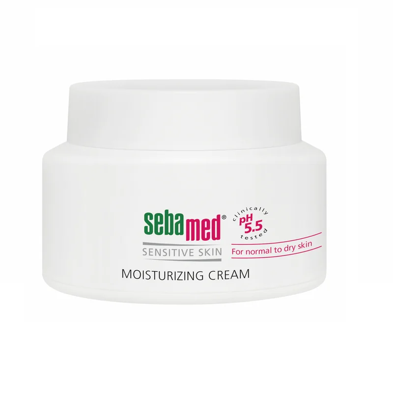 Sebamed Sensitive Skin, Cremă Dermatologică Hidratantă Cu Vitamina E Pentru Față, 75 Ml