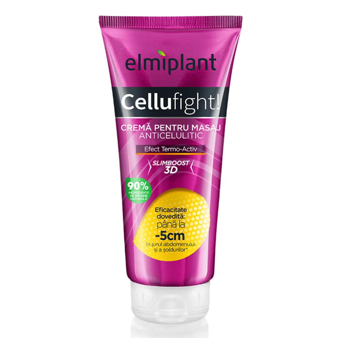 Crema Pentru Masaj Anticelulitic Cellufight, 200 Ml, Elmiplant