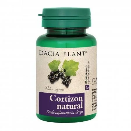 Cortizon Natural, 60 Comprimațe, Dacia Plant