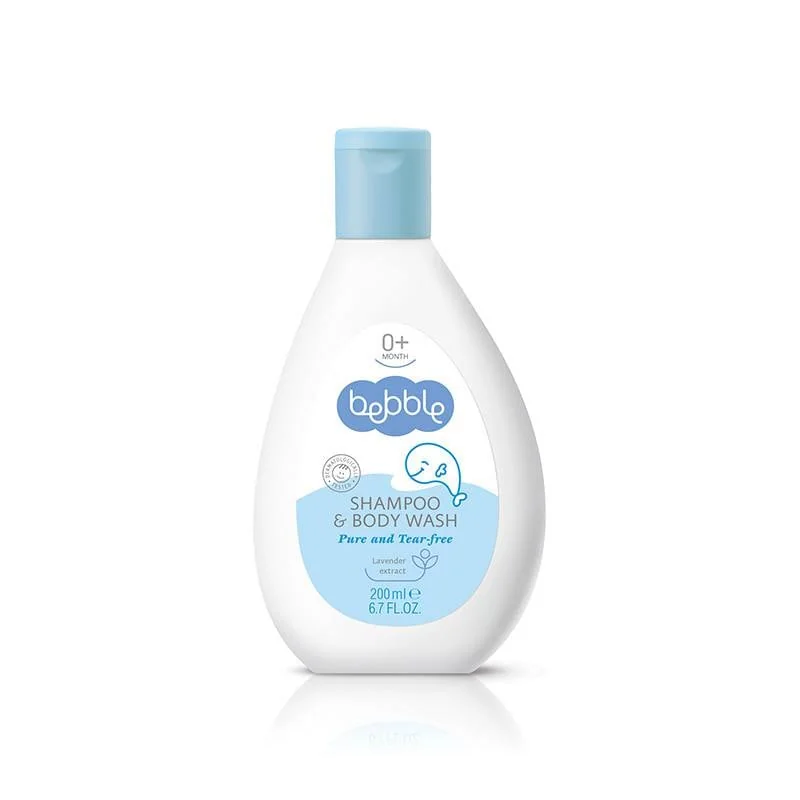Bebble Sampon Si Gel Baita 2 In 1, 200 Ml