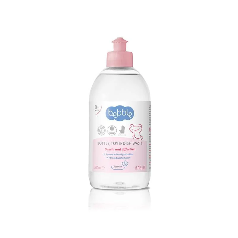 Bebble Detergent Pentru Biberoane, Jucării Și Vase, 500 Ml