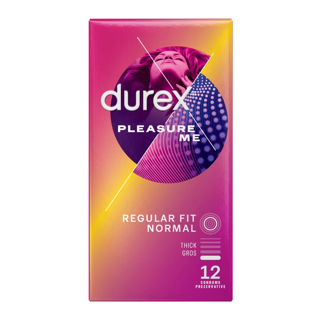 Prezervative Pleasure Me, 12 Bucăți, Durex