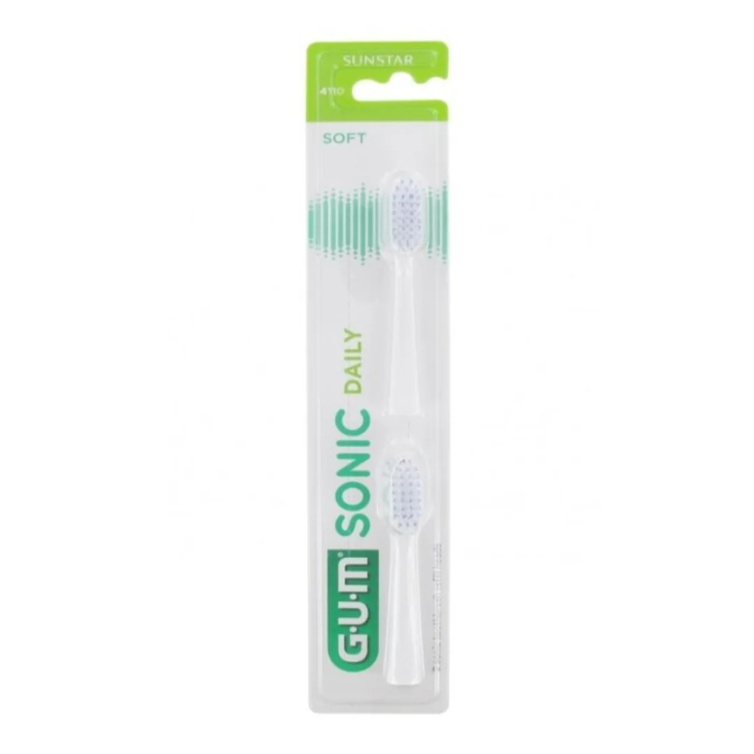 Rezervă Periuță Sonomică Activital, 2 Bucăți, Sunstar Gum