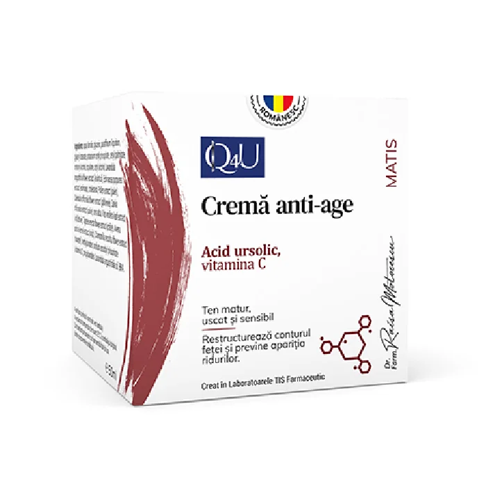 Crema Anti-Age Matis Q4U, 50 Ml, Tis Farmaceutic