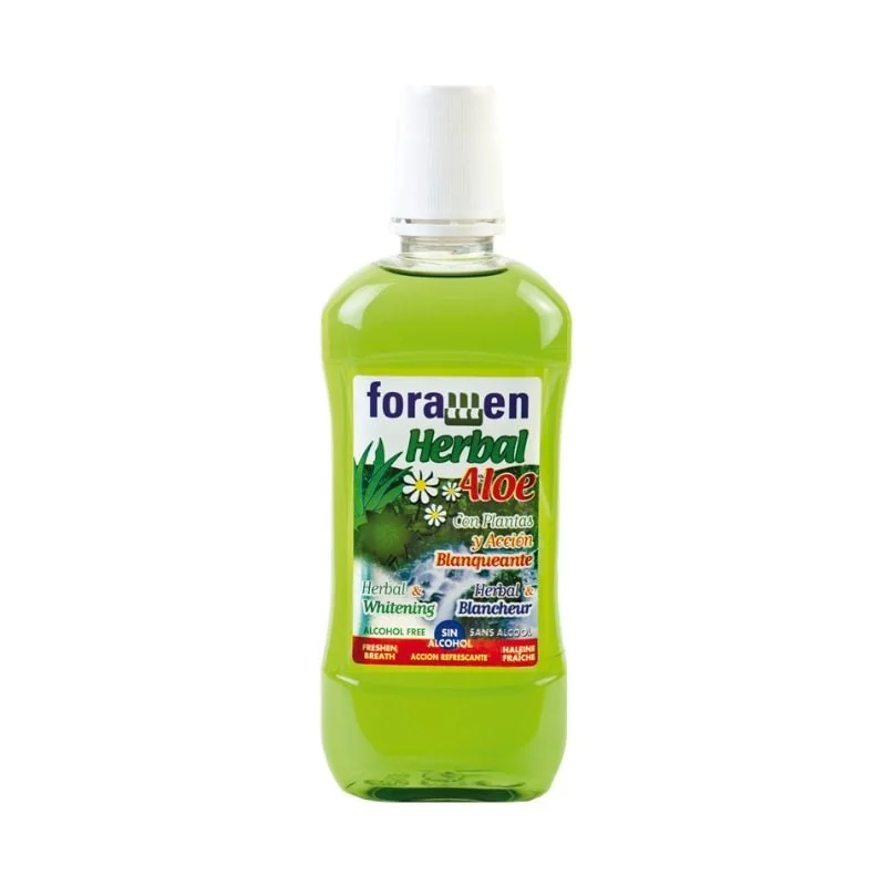 Apa De Gura Fara Alcool Herbal Aloe, 500ml, Foramen
