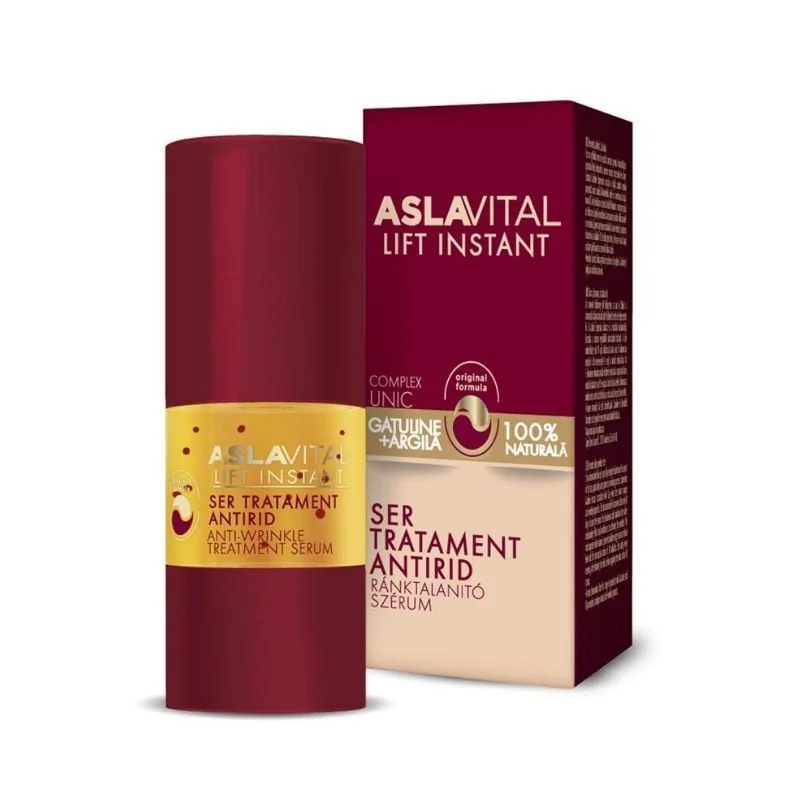 Ser Pentru Tratament Antirid Lift Instant, 15 Ml, AslaVital