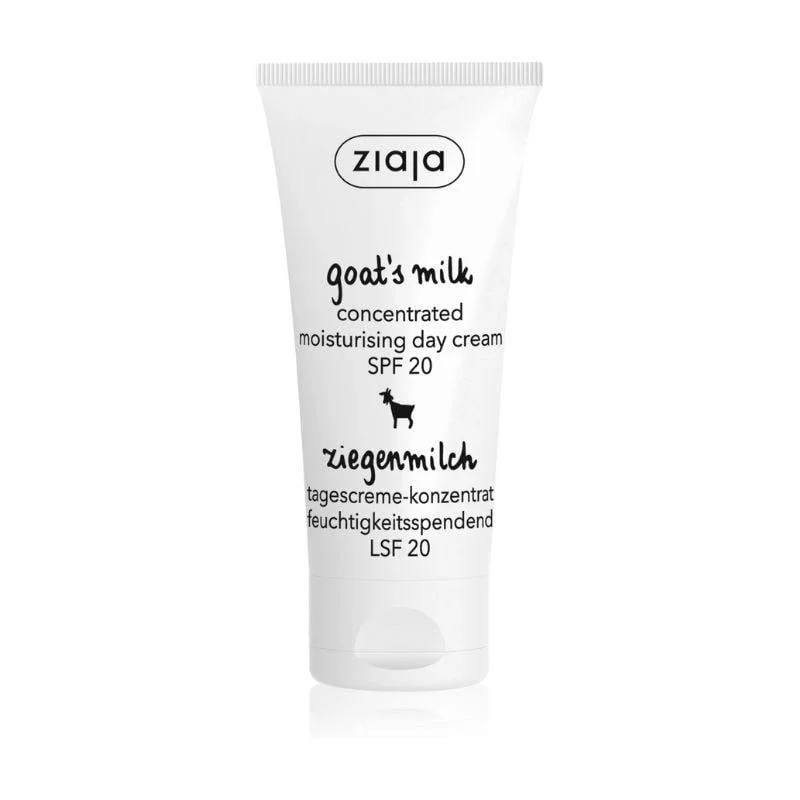 Crema Hidratanta Foto Protectoare Cu Lapte De Capra, SPF 20, 50 Ml, Ziaja
