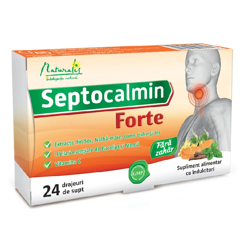 Septocalmin Forte 24 Pastile NATURALIS