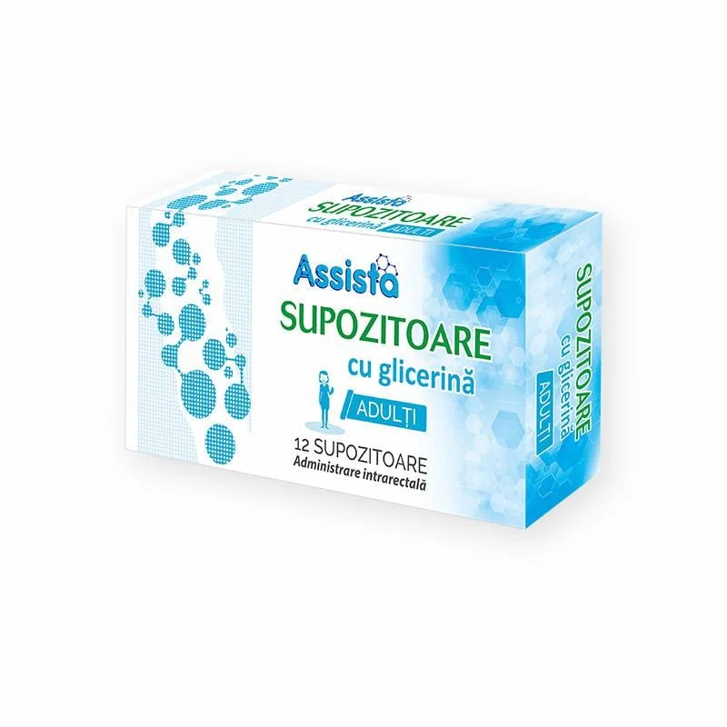 Supozitoare Pentru Adulți 2350 Mg, 12 BUCĂȚI, Assista